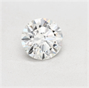 Natural Diamond 2.32 Carats, Round with Excellent Cut, K Color, SI1 Clarity and Certified by GIA