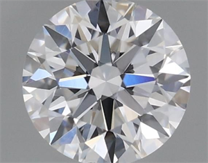 Picture of Natural Diamond 0.40 Carats, Round with Excellent Cut, D Color, VVS1 Clarity and Certified by IGI