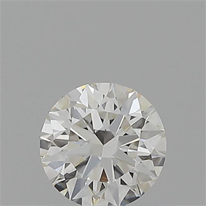 Picture of Natural Diamond 0.40 Carats, Round with Excellent Cut, I Color, VS1 Clarity and Certified by GIA