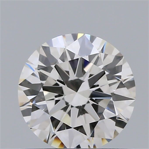 Picture of Natural Diamond 0.62 Carats, Round with Excellent Cut, K Color, VVS1 Clarity and Certified by GIA