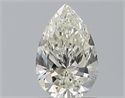 Natural Diamond 1.00 Carats, Pear with  Cut, J Color, VS1 Clarity and Certified by GIA