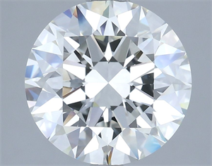 Picture of Natural Diamond 4.03 Carats, Round with Excellent Cut, H Color, VS1 Clarity and Certified by IGI