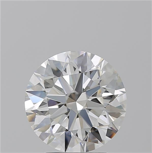 Picture of Natural Diamond 3.28 Carats, Round with Excellent Cut, G Color, VVS1 Clarity and Certified by GIA