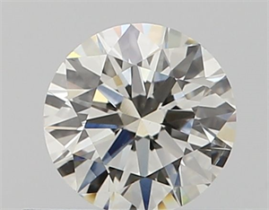 Picture of Natural Diamond 0.40 Carats, Round with Excellent Cut, I Color, SI1 Clarity and Certified by GIA