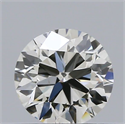 Natural Diamond 0.40 Carats, Round with Very Good Cut, I Color, VS2 Clarity and Certified by IGI