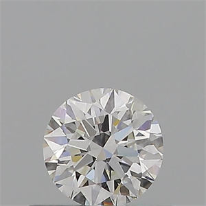 Picture of Natural Diamond 0.40 Carats, Round with Excellent Cut, F Color, VS2 Clarity and Certified by GIA