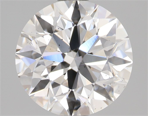 Picture of Natural Diamond 2.02 Carats, Round with Excellent Cut, G Color, SI1 Clarity and Certified by GIA