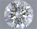 Natural Diamond 0.41 Carats, Round with Excellent Cut, J Color, VS1 Clarity and Certified by GIA