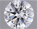 Natural Diamond 0.40 Carats, Round with Excellent Cut, F Color, SI1 Clarity and Certified by GIA