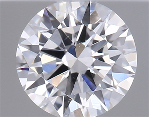 Picture of Natural Diamond 0.40 Carats, Round with Excellent Cut, F Color, SI1 Clarity and Certified by GIA