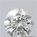 Natural Diamond 0.50 Carats, Round with Excellent Cut, K Color, VS2 Clarity and Certified by GIA