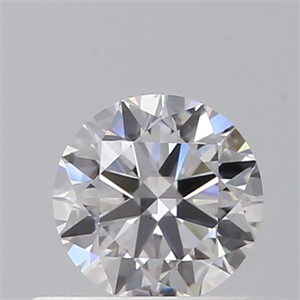 Picture of Natural Diamond 0.40 Carats, Round with Very Good Cut, D Color, VS2 Clarity and Certified by GIA