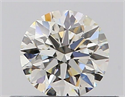 Natural Diamond 0.40 Carats, Round with Excellent Cut, I Color, VVS1 Clarity and Certified by GIA