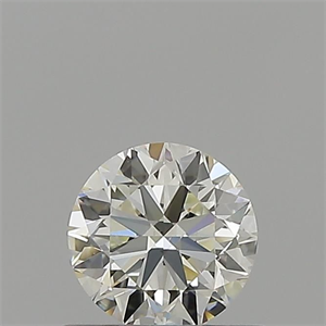 Picture of Natural Diamond 0.50 Carats, Round with Very Good Cut, K Color, VS2 Clarity and Certified by GIA