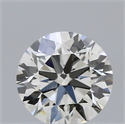 Natural Diamond 0.40 Carats, Round with Excellent Cut, I Color, VS1 Clarity and Certified by IGI