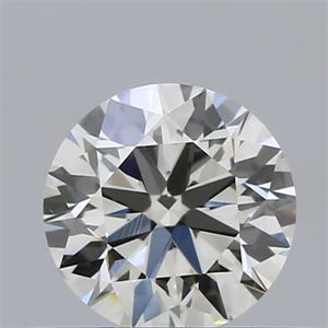 Picture of Natural Diamond 0.40 Carats, Round with Excellent Cut, I Color, VS1 Clarity and Certified by IGI