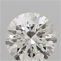 Natural Diamond 0.50 Carats, Round with Very Good Cut, K Color, VS1 Clarity and Certified by GIA