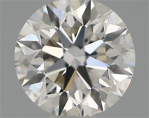 Picture of Natural Diamond 0.50 Carats, Round with Excellent Cut, H Color, VS2 Clarity and Certified by IGI