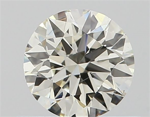 Picture of Natural Diamond 0.51 Carats, Round with Excellent Cut, J Color, VS1 Clarity and Certified by IGI