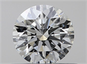 Natural Diamond 0.41 Carats, Round with Excellent Cut, I Color, VVS1 Clarity and Certified by GIA