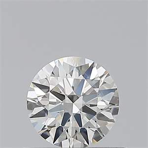 Picture of Natural Diamond 0.40 Carats, Round with Excellent Cut, H Color, SI2 Clarity and Certified by GIA