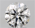 Natural Diamond 2.00 Carats, Round with Excellent Cut, H Color, SI1 Clarity and Certified by GIA