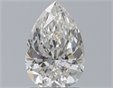 Natural Diamond 1.29 Carats, Pear with  Cut, G Color, SI1 Clarity and Certified by GIA