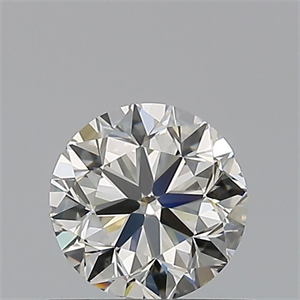 Picture of Natural Diamond 0.50 Carats, Round with Very Good Cut, J Color, VS1 Clarity and Certified by GIA