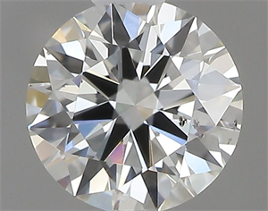 Picture of Natural Diamond 0.42 Carats, Round with Excellent Cut, I Color, SI2 Clarity and Certified by GIA