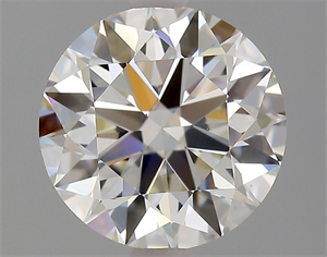 Picture of Natural Diamond 2.01 Carats, Round with Excellent Cut, J Color, VS1 Clarity and Certified by GIA