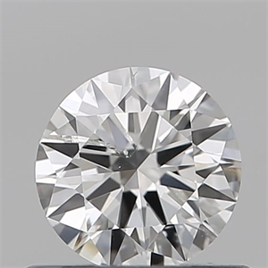 Picture of Natural Diamond 0.50 Carats, Round with Excellent Cut, E Color, I1 Clarity and Certified by IGI