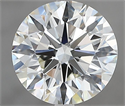 Natural Diamond 2.50 Carats, Round with Excellent Cut, I Color, VS1 Clarity and Certified by IGI