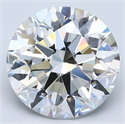 Natural Diamond 4.55 Carats, Round with Excellent Cut, I Color, VS1 Clarity and Certified by GIA