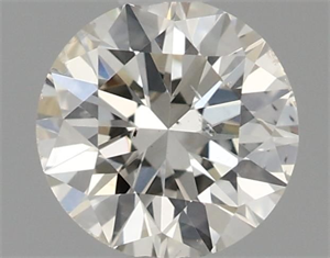 Picture of Natural Diamond 0.50 Carats, Round with Good Cut, I Color, SI1 Clarity and Certified by IGI