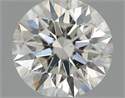 Natural Diamond 0.57 Carats, Round with Excellent Cut, I Color, SI2 Clarity and Certified by GIA