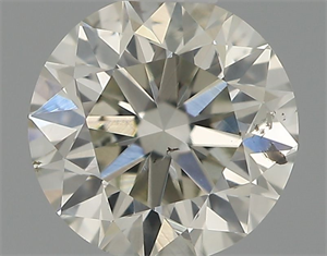 Picture of Natural Diamond 0.42 Carats, Round with Very Good Cut, J Color, SI2 Clarity and Certified by IGI