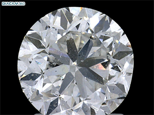 Picture of Natural Diamond 2.00 Carats, Round with Good Cut, E Color, SI1 Clarity and Certified by GIA