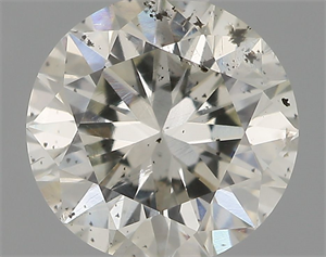 Picture of Natural Diamond 0.64 Carats, Round with Very Good Cut, I Color, SI2 Clarity and Certified by IGI