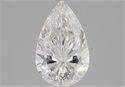 Natural Diamond 1.75 Carats, Pear with  Cut, G Color, I1 Clarity and Certified by GIA