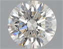 Natural Diamond 1.80 Carats, Round with Excellent Cut, H Color, VS2 Clarity and Certified by GIA