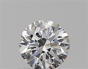 Picture of Natural Diamond 0.40 Carats, Round with Very Good Cut, E Color, SI2 Clarity and Certified by GIA