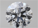 Natural Diamond 1.50 Carats, Round with Excellent Cut, E Color, VS1 Clarity and Certified by GIA