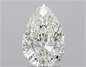 Natural Diamond 2.00 Carats, Pear with  Cut, I Color, SI1 Clarity and Certified by GIA