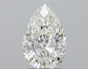 Picture of Natural Diamond 2.00 Carats, Pear with  Cut, I Color, SI1 Clarity and Certified by GIA