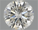 Natural Diamond 0.43 Carats, Round with Excellent Cut, G Color, VS2 Clarity and Certified by IGI