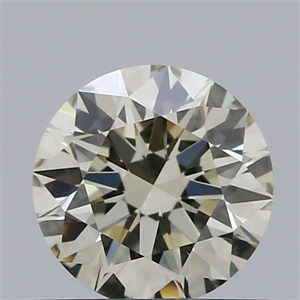 Picture of Natural Diamond 0.50 Carats, Round with Excellent Cut, K Color, VVS2 Clarity and Certified by IGI