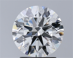 Picture of Natural Diamond 2.14 Carats, Round with Excellent Cut, I Color, VVS1 Clarity and Certified by GIA