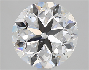 Picture of Natural Diamond 3.01 Carats, Round with Good Cut, D Color, VS2 Clarity and Certified by GIA