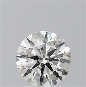 Picture of Natural Diamond 2.25 Carats, Round with Excellent Cut, I Color, SI2 Clarity and Certified by GIA