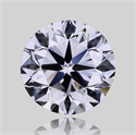 Natural Diamond 1.50 Carats, Round with Very Good Cut, E Color, VVS1 Clarity and Certified by GIA